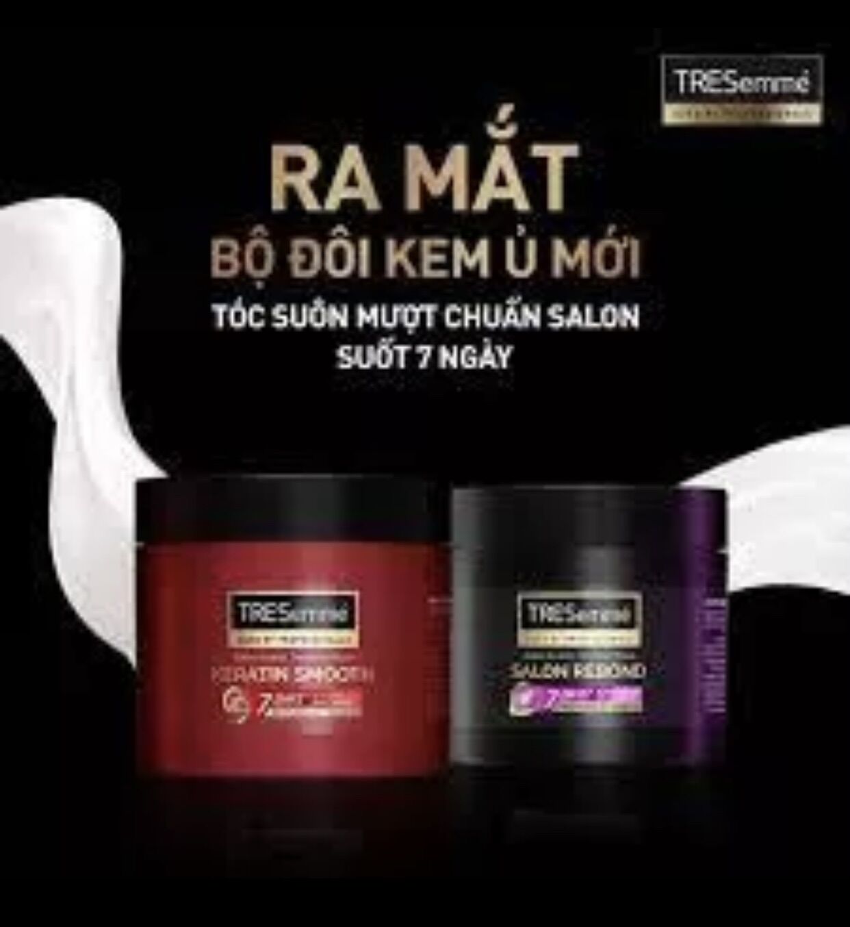 Kem ủ tóc Tresemme Keratin SMOOTH mới vào nếp suôn mượt và ngăn gãy rụng tóc