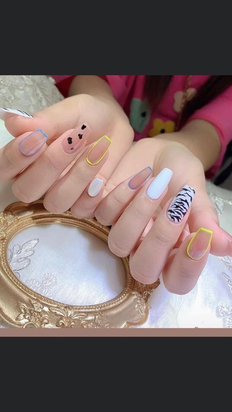 Mẫu nail khách đặt
