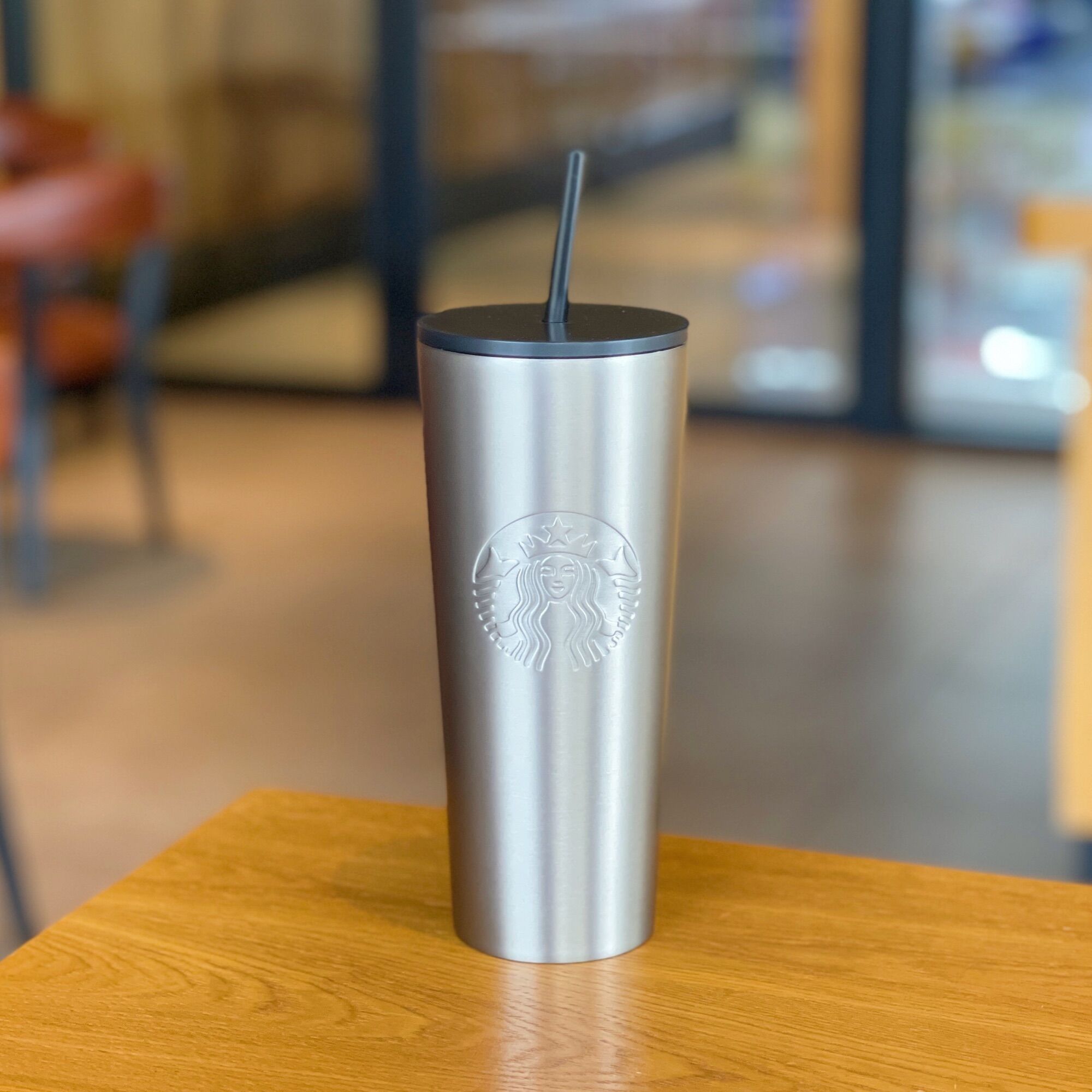 - ly giữ nhiệt ss matte grey w black lid cold cup 24oz