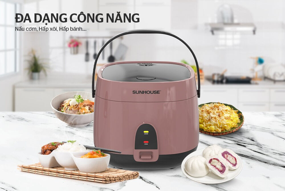 Nồi cơm điện sunhouse shd 8627