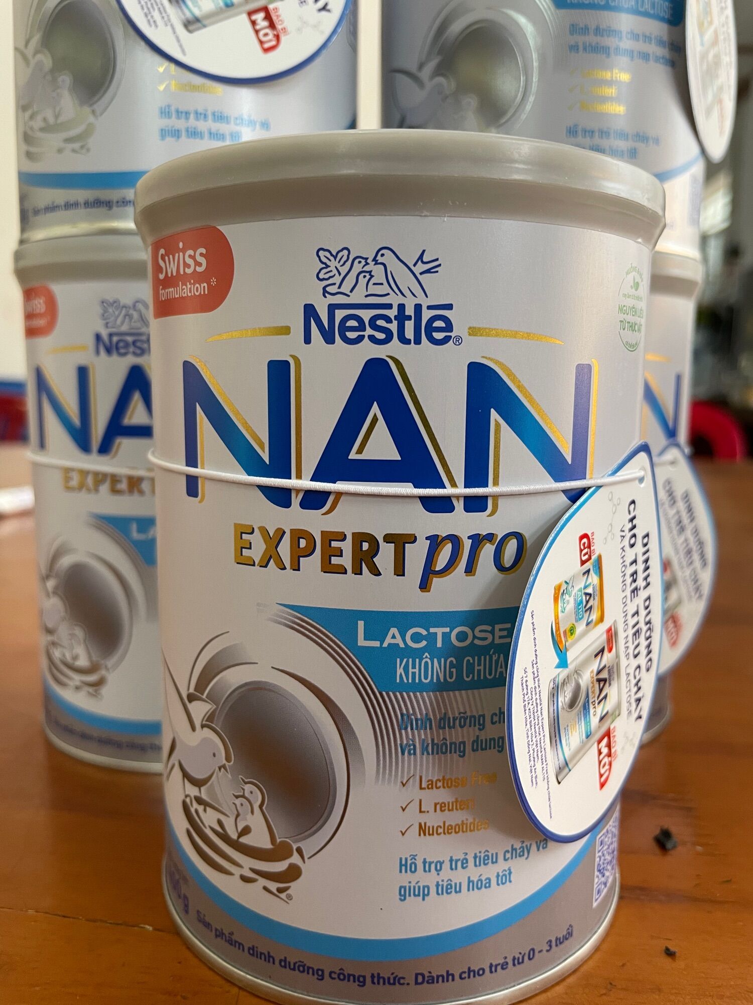 Sữa bột NAN AL 110 mẫu mới (NAN EXPERT PRO) - Lon 400g (Mẫu mới/Date xa)