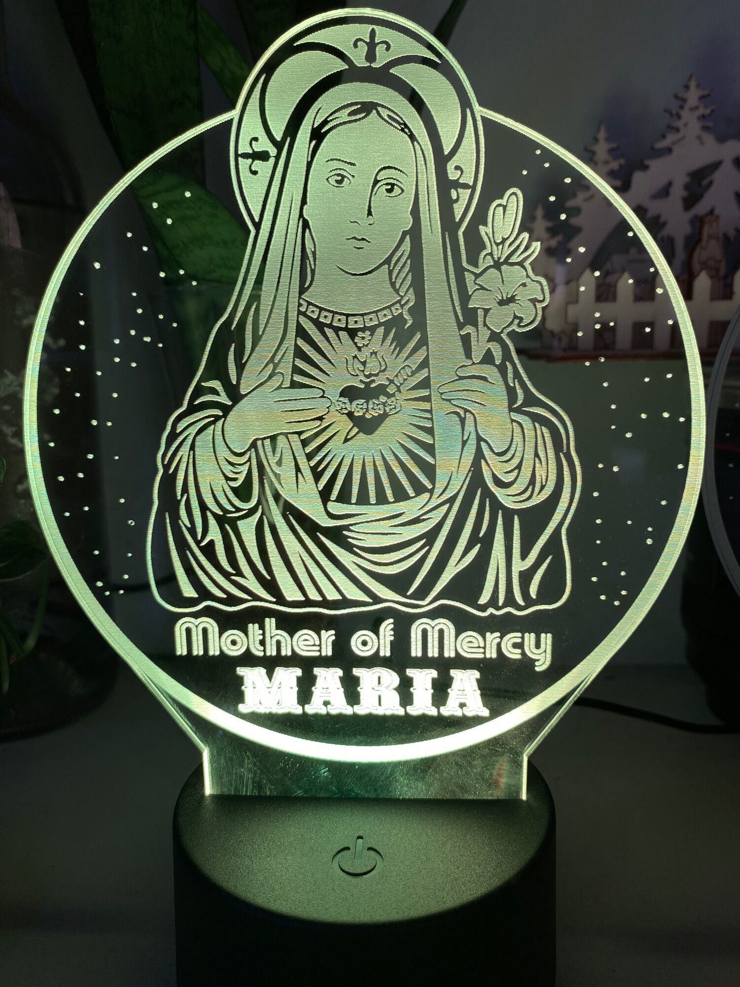 Đèn led ĐỨC MẸ MARIA