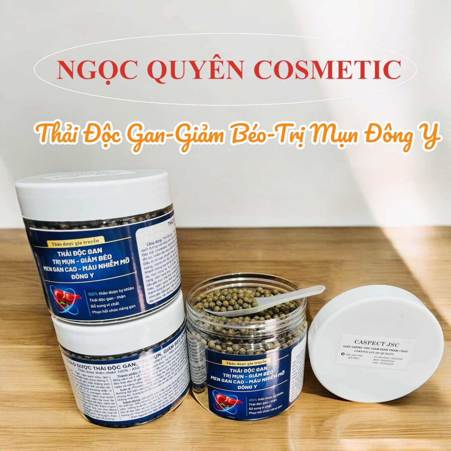 Detox Mát Gan, Da Viêm Mụn, Giảm Béo Đông Y. 