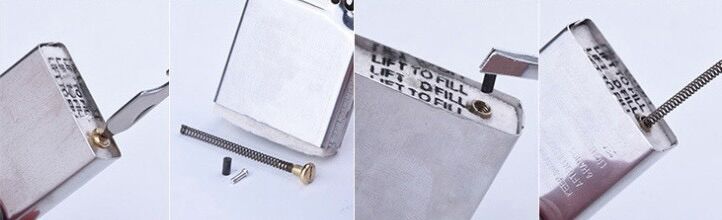 Đá Zippo- Đá bấc dùng cho Zippo ( 7 viên đá + 12cm bấc)- Homies.pk