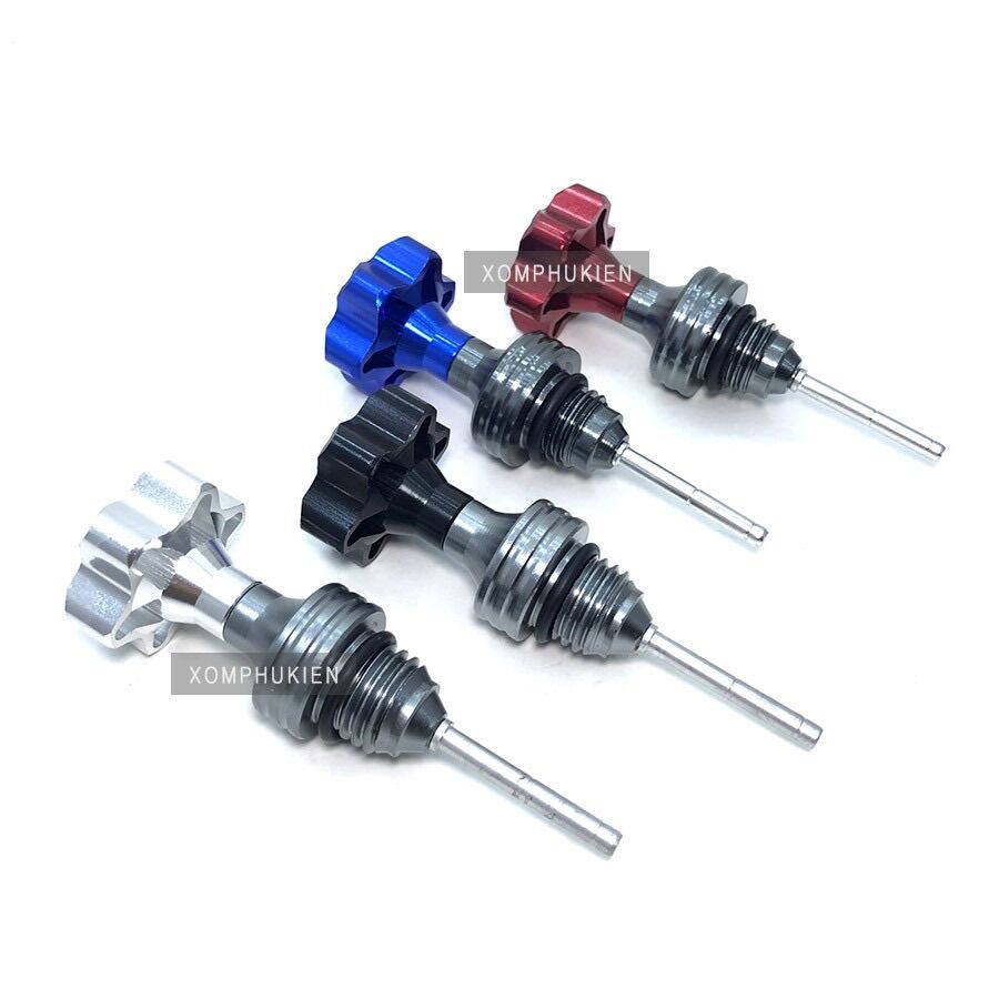[HCM]Ty Thăm Nhớt Dài CNC Gắn Xe Máy [ 1 chiếc ]