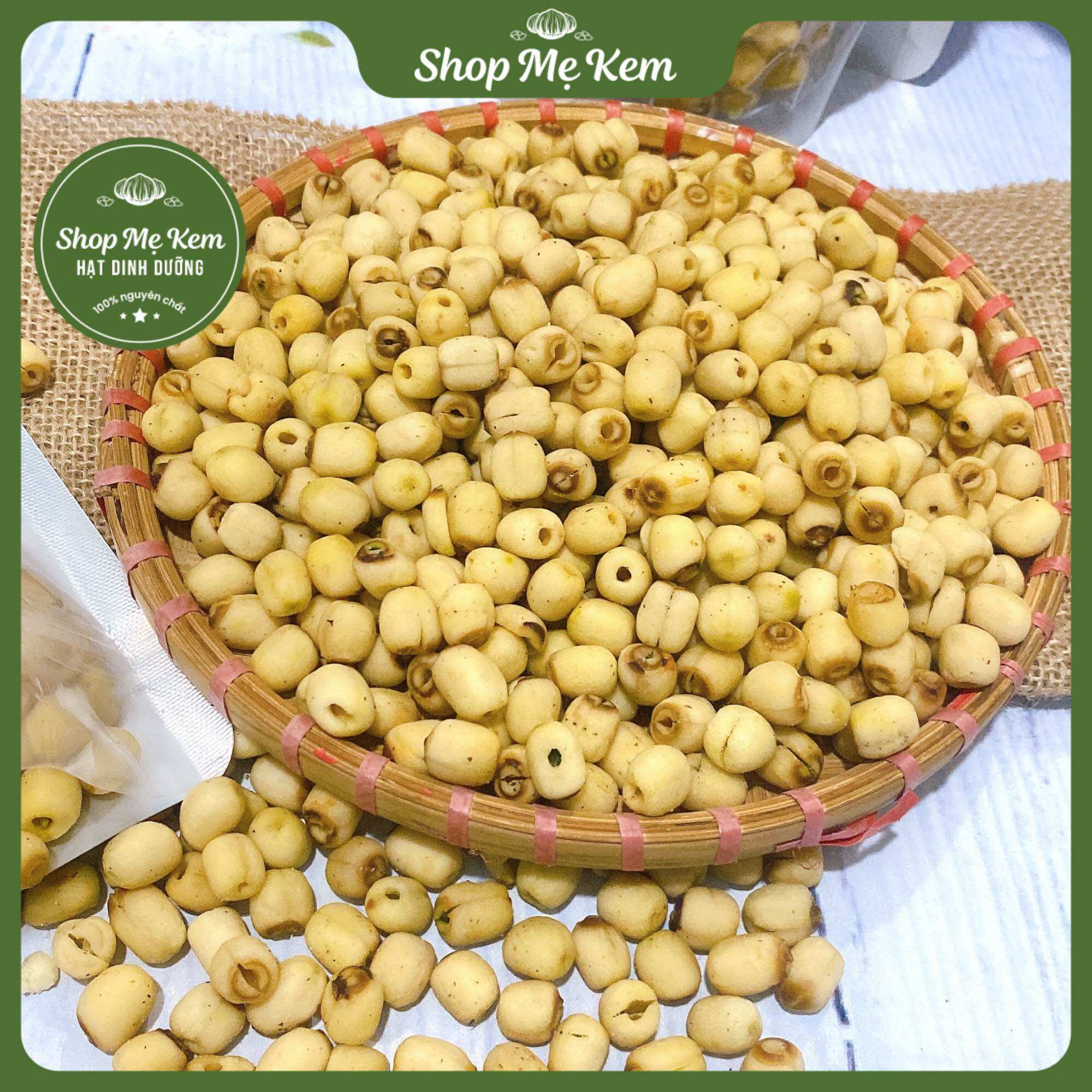 500Gr Hạt sen sấy mộc ăn liền