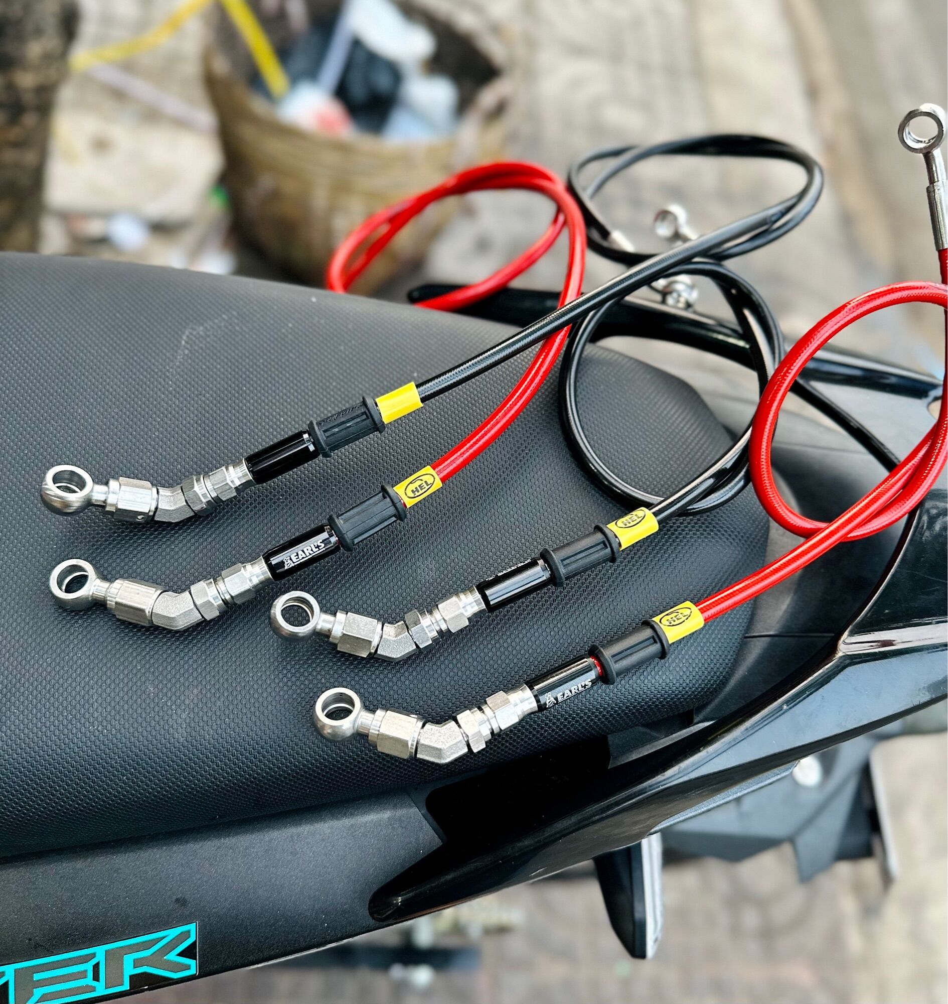 Dây Dầu Hel Bấm Đầu Full Inox 304