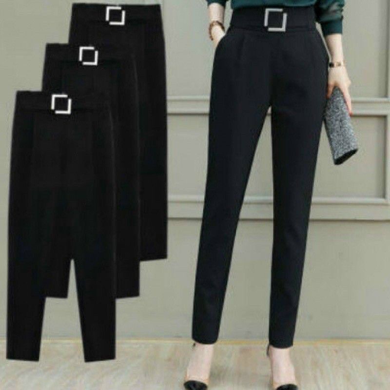 Quần công sở kèm đai siêu hót