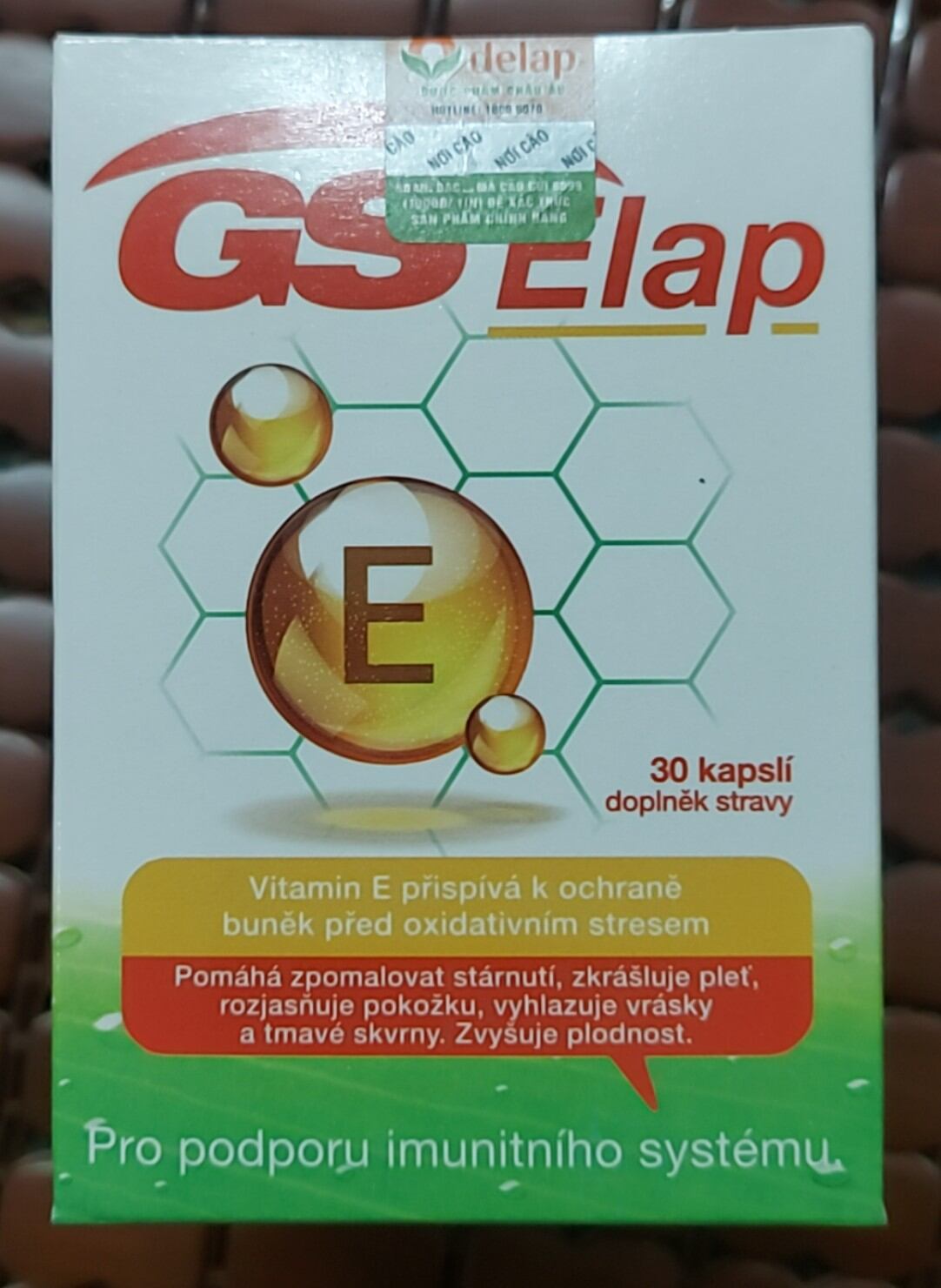 Vitamin E  nhập khẩu từ Đức E LAP