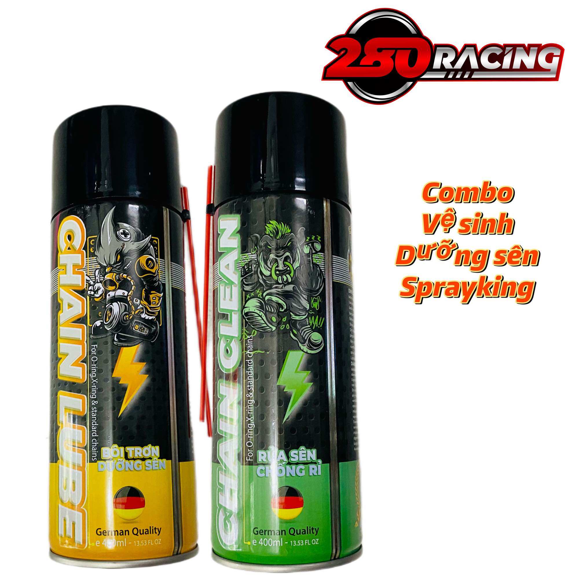Combo vệ sinh sên + dưỡng sên sprayking