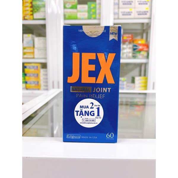 Viên uống JEX giảm đau, bảo vệ xương khớp
