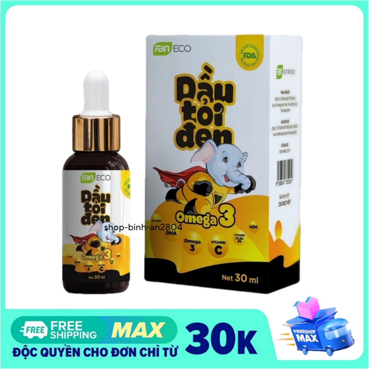Dầu tỏi đen omega3