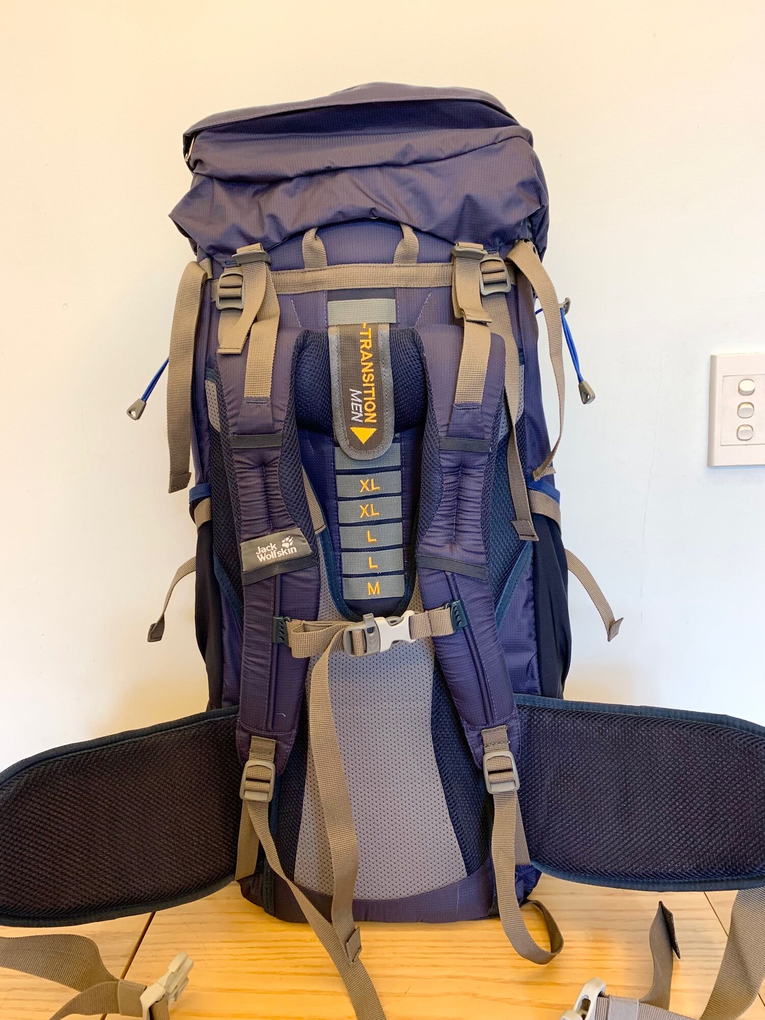 Balo leo núi, du lịch Jack Wolfskin highland xt50
