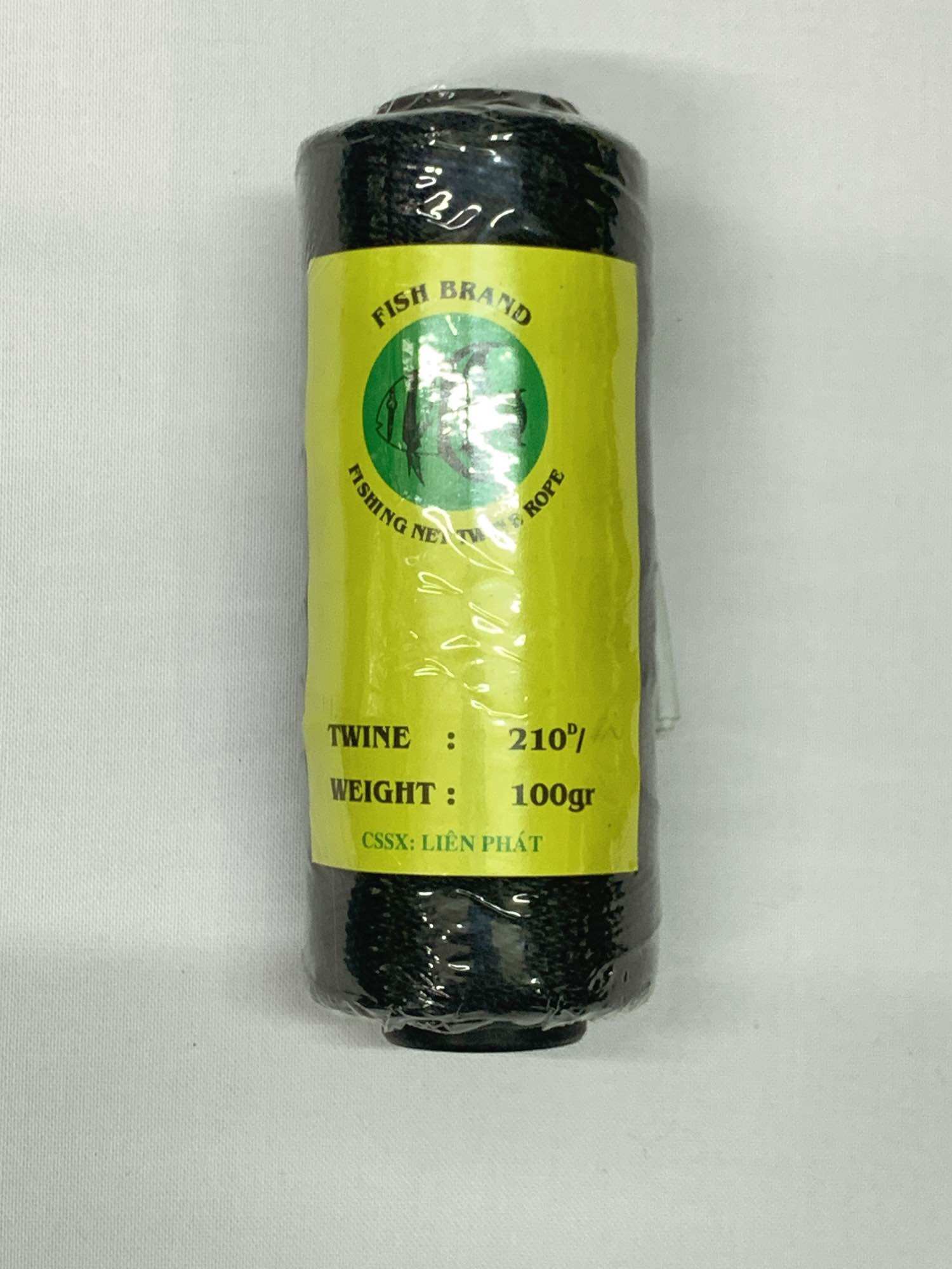 Chỉ nylon 100% sợi 210D màu đen
