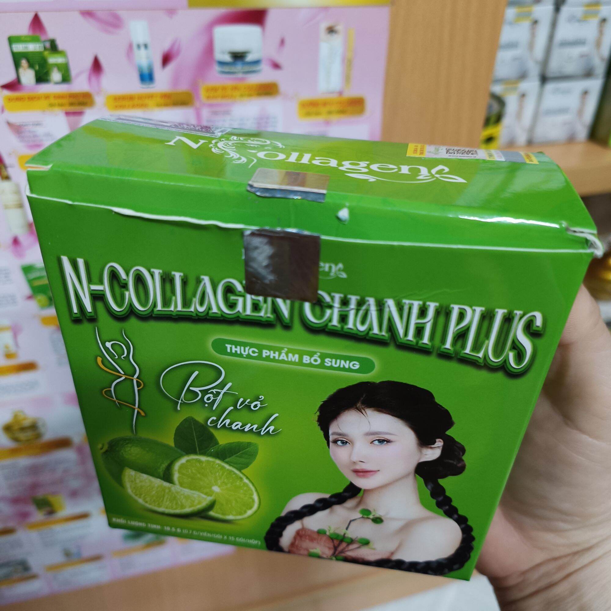 (CHÍNH HÃNG 100/100)TRÀ GIẢM CÂN CHANH PLUS NCOLLAGEN