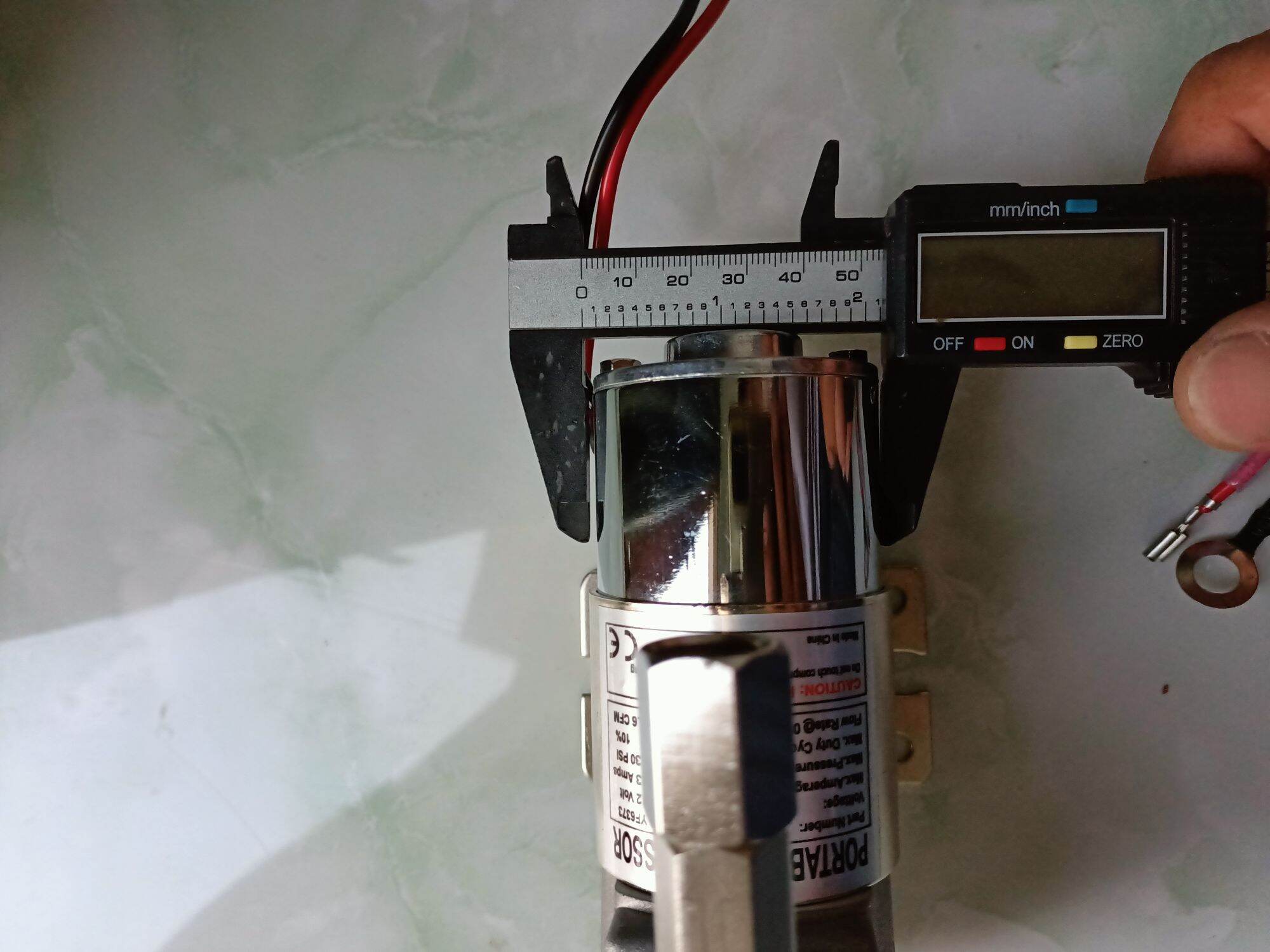 máy nén khí 12v mini áp max 130 psi
