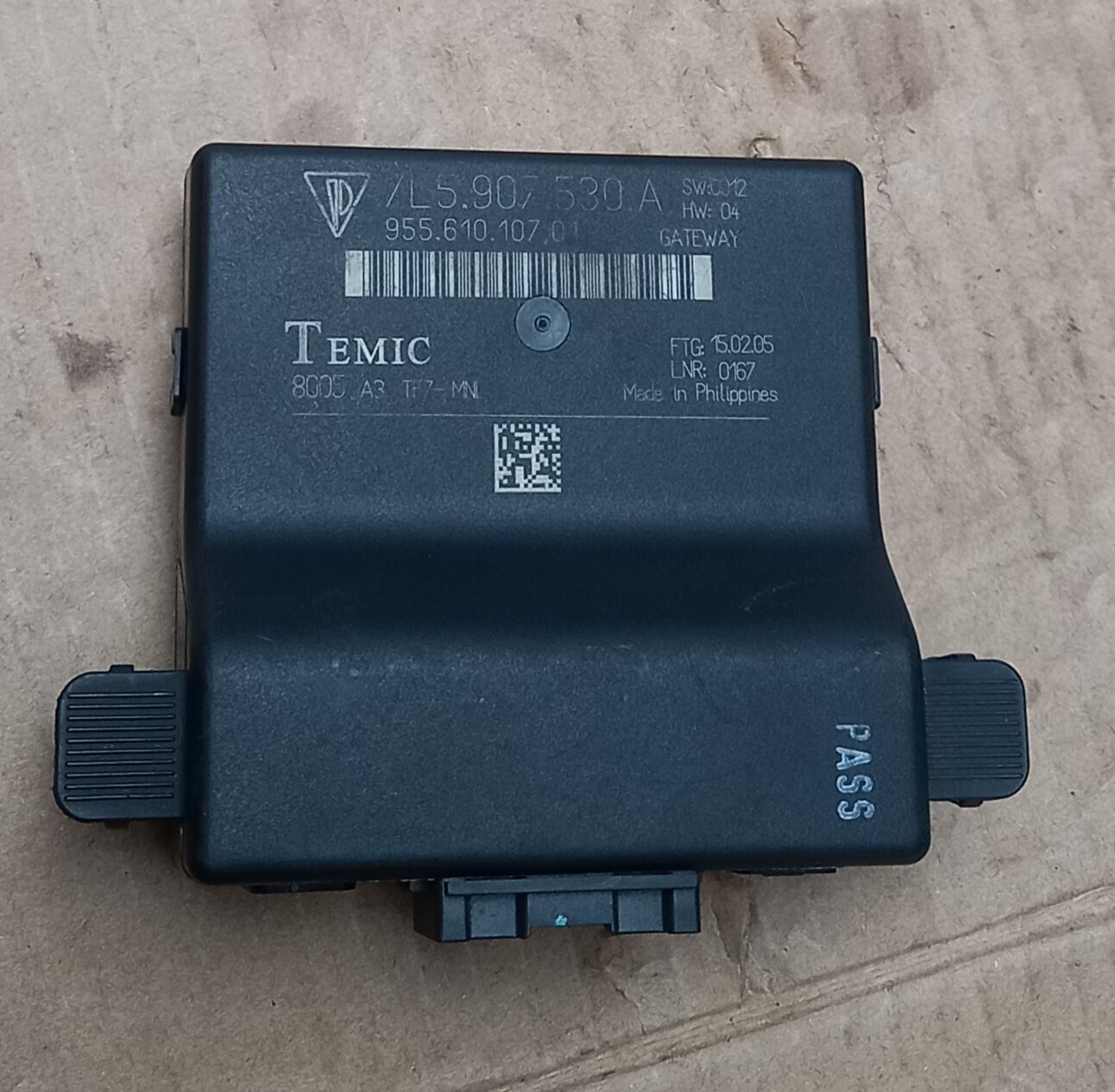 Thiết bị điều khiển Temic Gateway cho Porsche Cayenne Volkswagen Touareg Audi 2004-2010. Linh kiện điện tử.