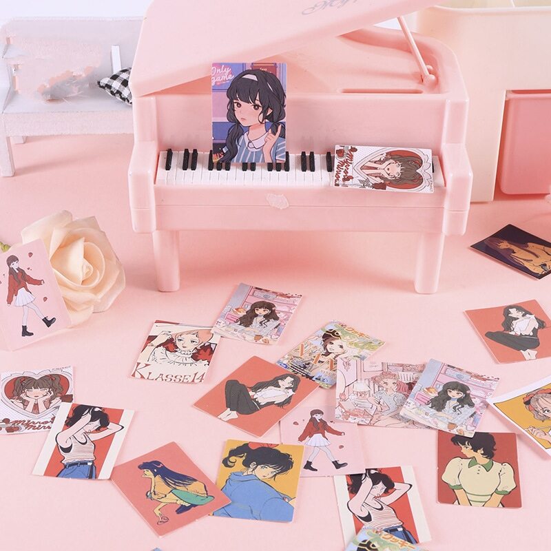 Hộp 45 hình dán sticker trang trí