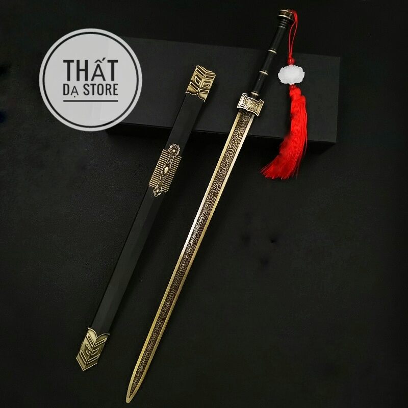 Mô hình trưng bày kiếm tần thủy hoàng trong phim cổ trang 60cm.
