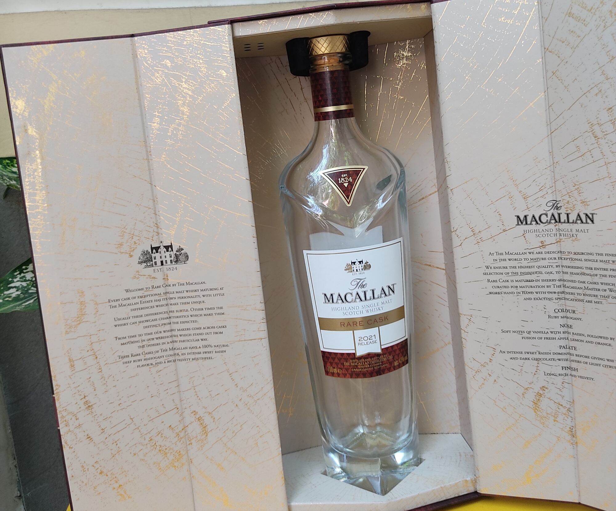 Vỏ Chai Rượu Macallan cao cấp 700ml hpmerri