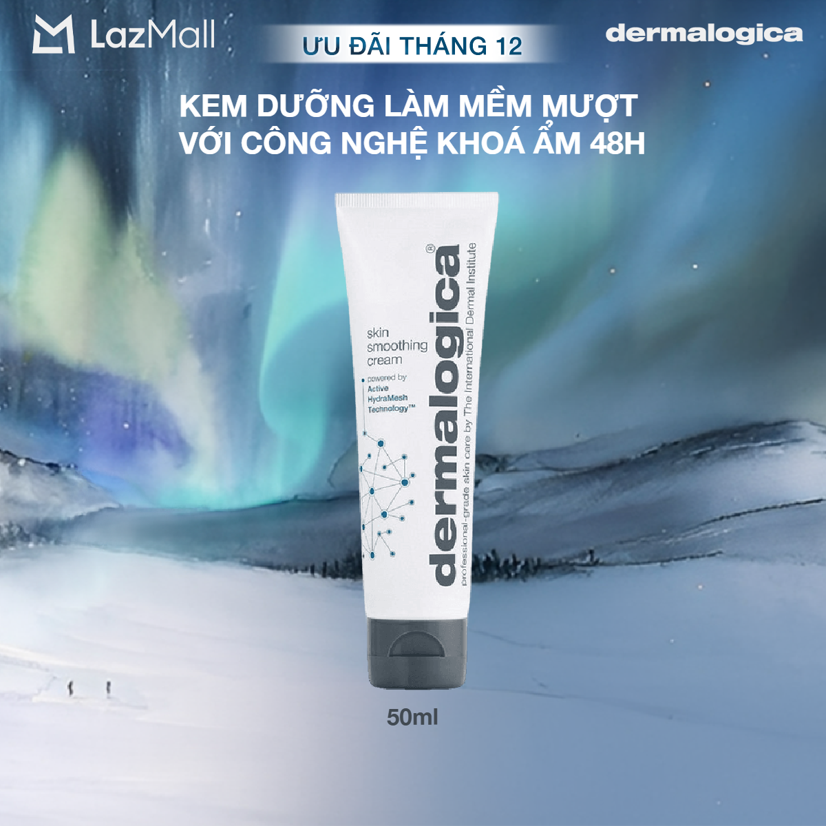  Kem dưỡng ẩm Dermalogica Skin Smoothing Cream 50ml cấp nước 48h 
