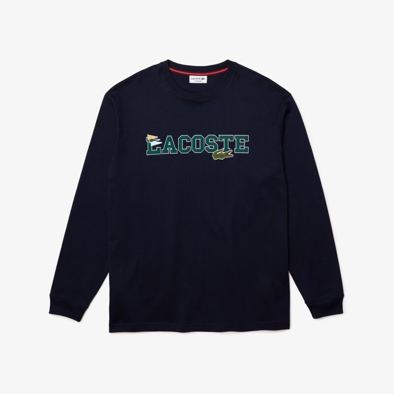 Áo Lacoste Nam Branded Cotton T-Shirt
