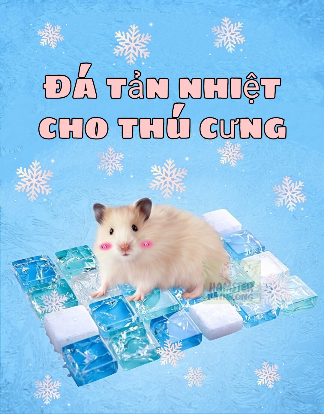 Đá tản nhiệt làm mát cho thú cưng