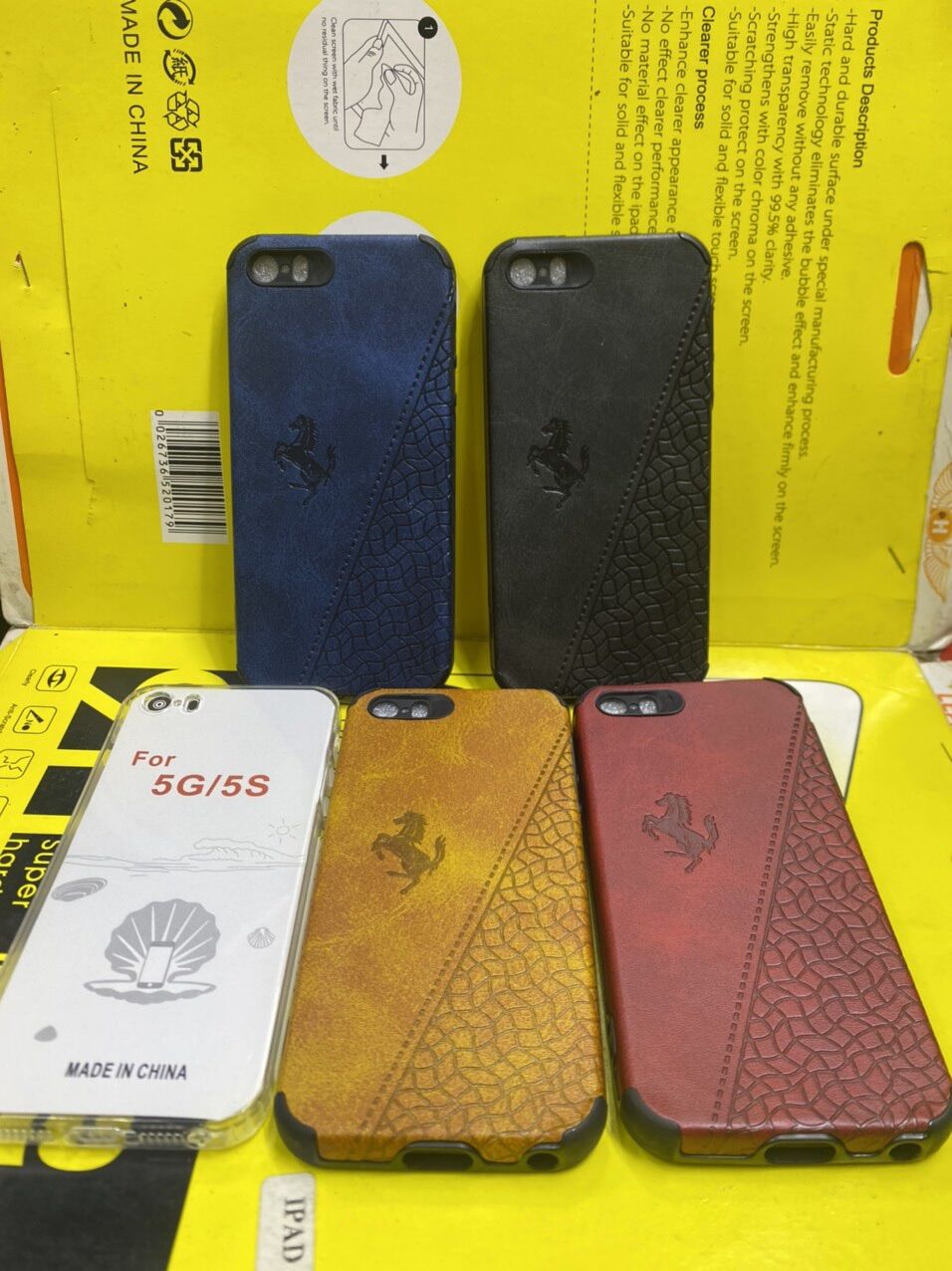 Ốp lưng iphone 5 / 5g/ 5s / 5se dẻo kiểu da thời trang