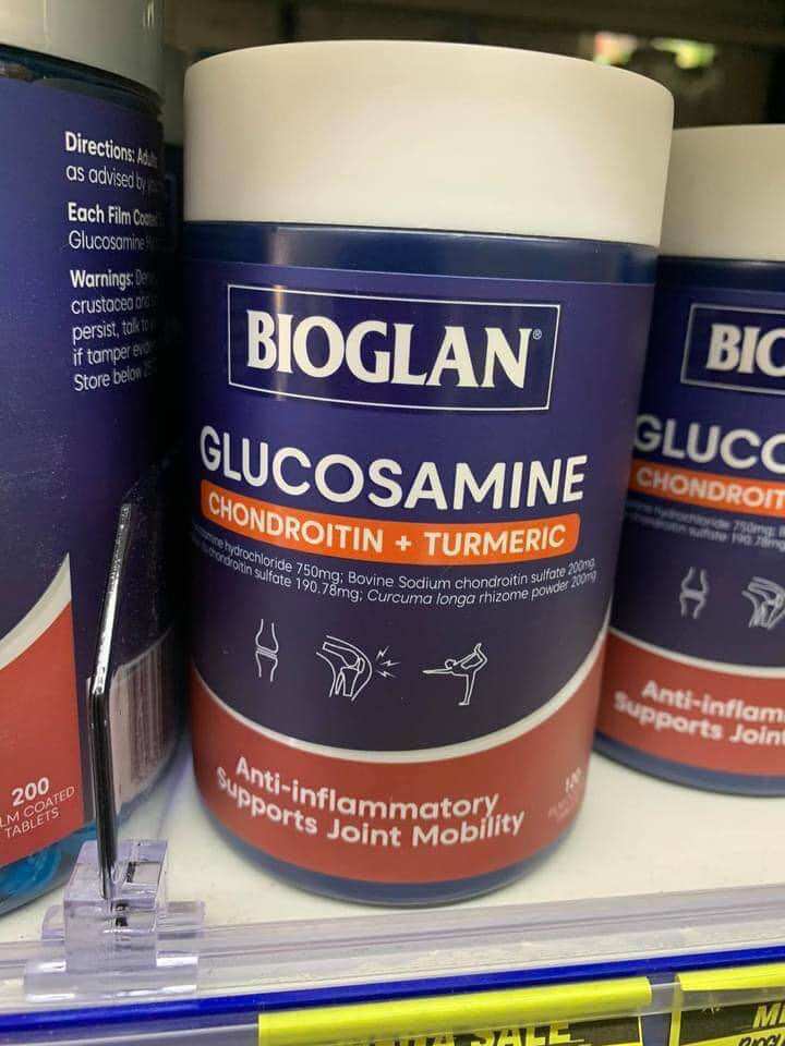 Viên uống bổ khớp Bioglan Glucosamine Chondroitin Turmeric 120 viên