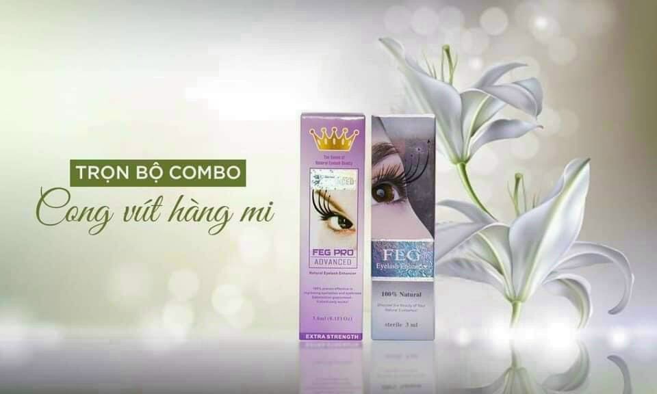 serum dưỡng mi kích dài mi  combo 2 cây 1 cặp