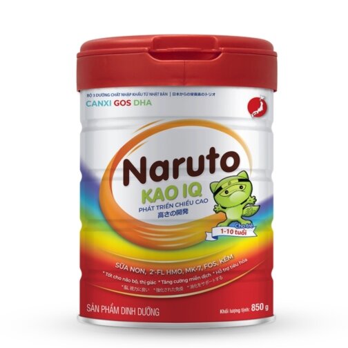 🌟 CHÍNH HÃNG 🌟SỮA NARUTO KAO IQ- PHÁT TRIỂN CHIỀU CAO