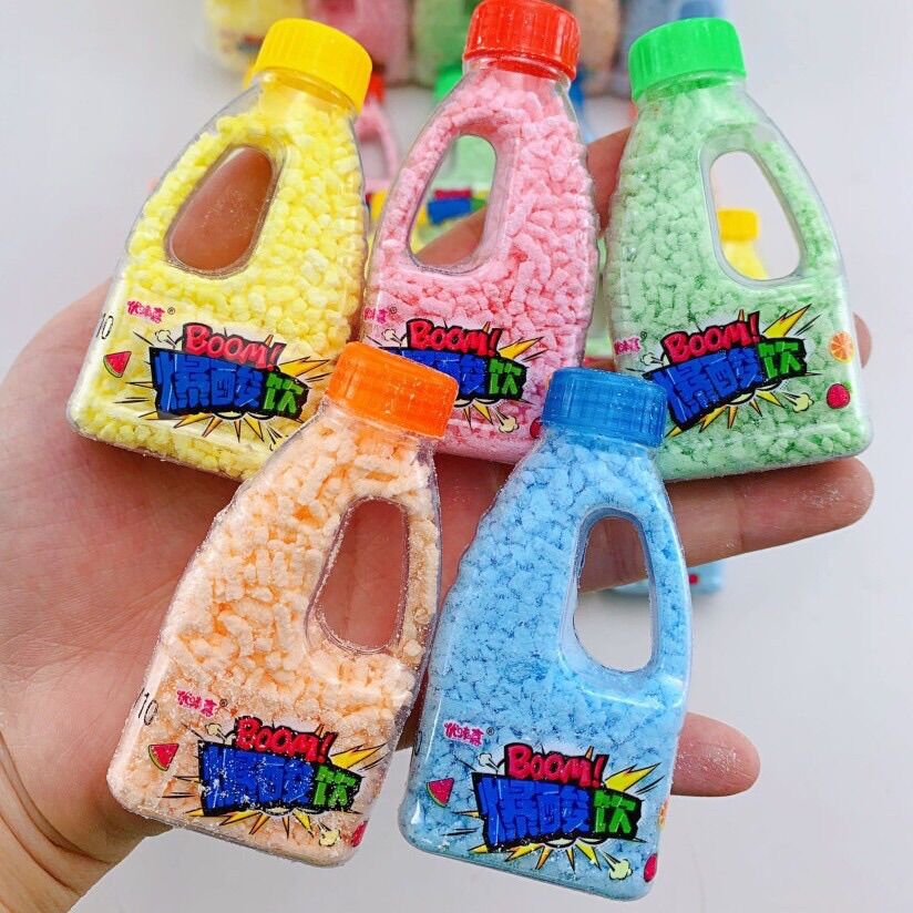 Kẹo cốm hình can bột giặt mini - kẹo cốm tuổi thơ