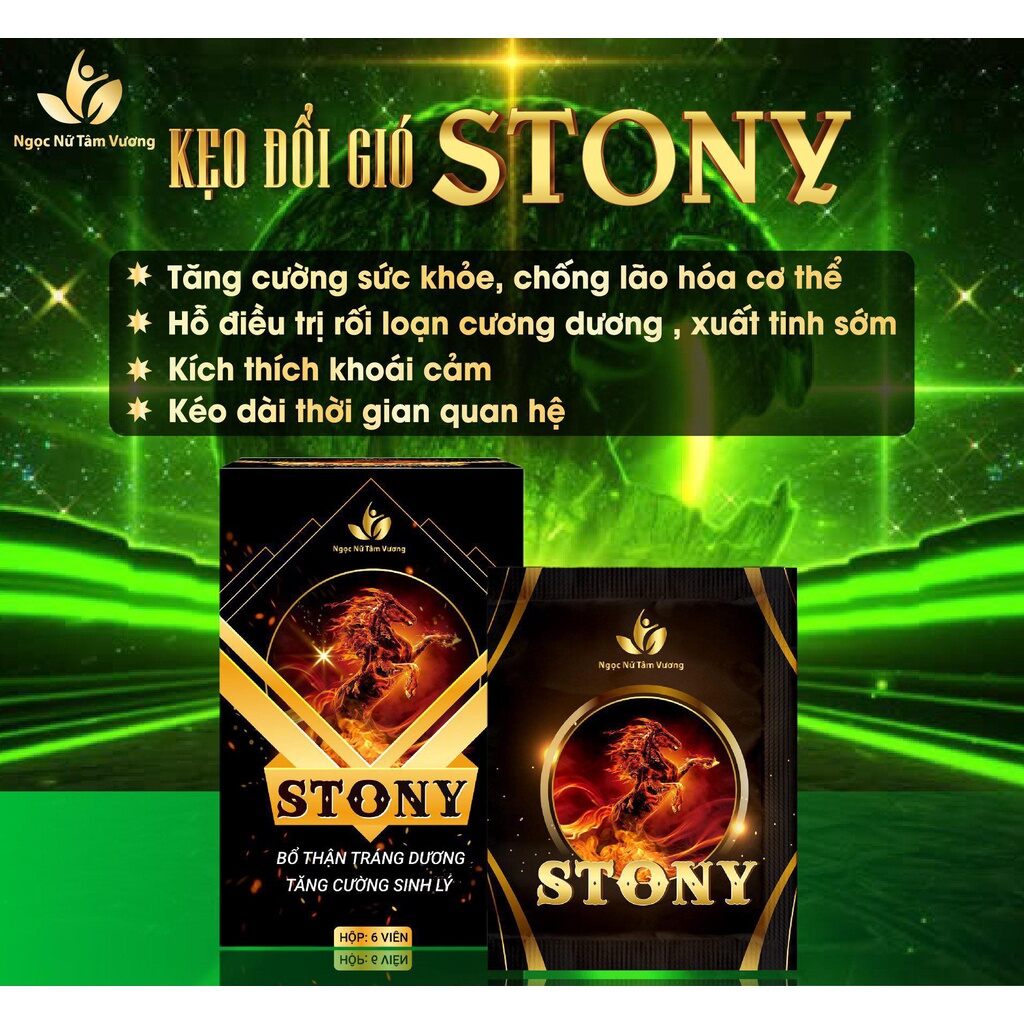 KẸO ĐỔI GIÓ STONY hộp 8v