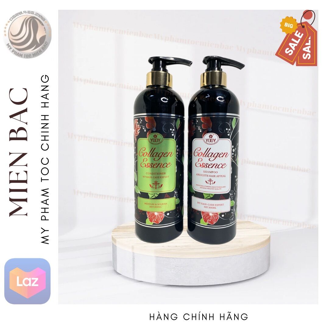 Dầu Gội Xả Phục Hồi Ngăn Ngừa Rụng Tóc Collagen Essence