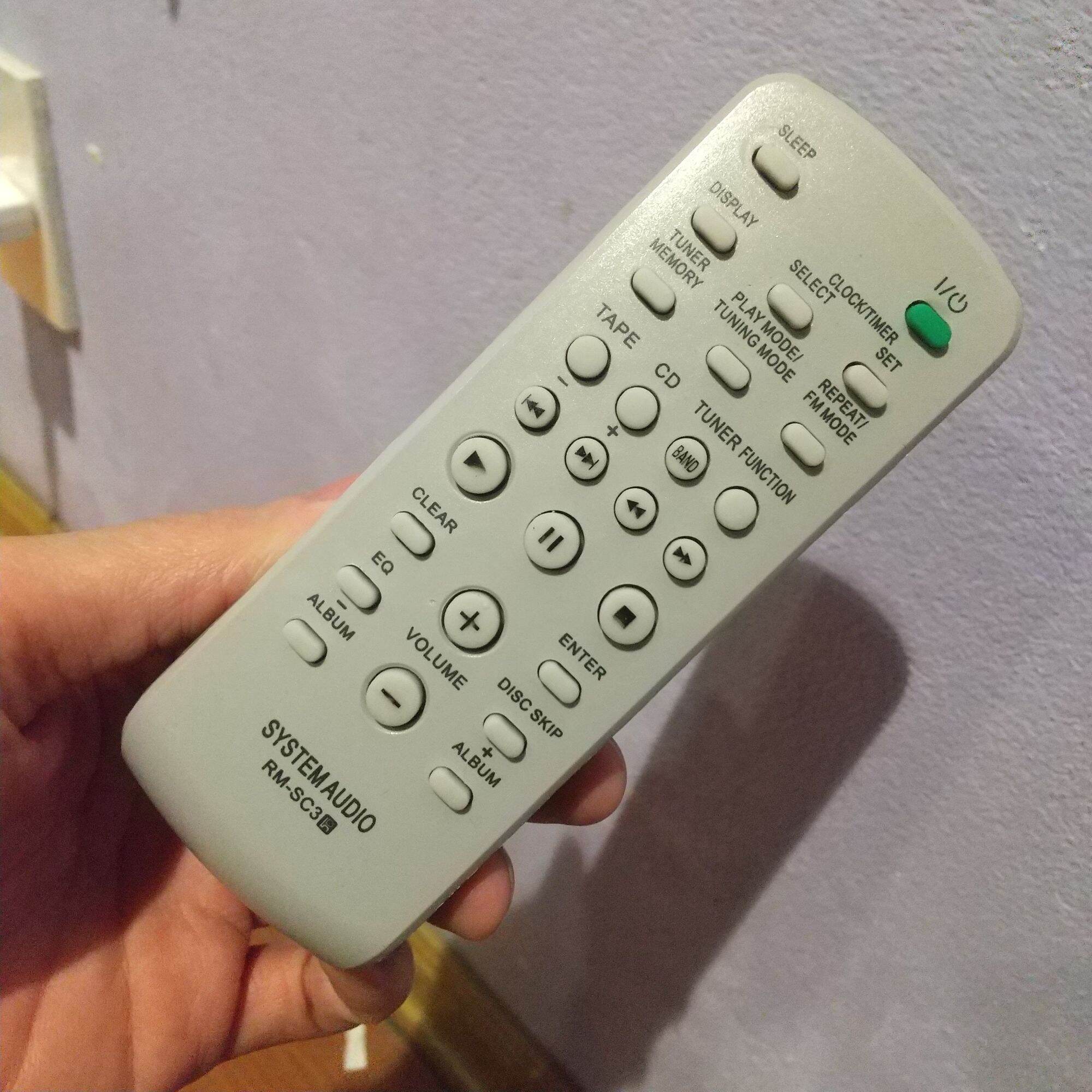 Remote sony điều khiển dàn hi-fi aiwa dàn âm thanh sony japan hệ thống âm thanh đồng bộ sony aiwa nhật bản