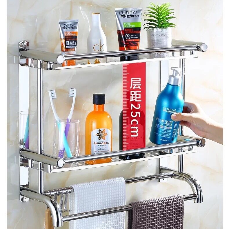 [HCM]Kệ 2 tầng inox 304