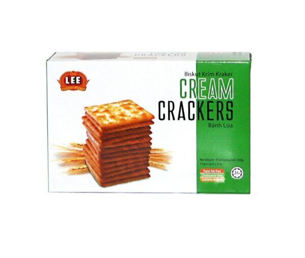 [HCM]HỘP 15 GÓI Bánh Lúa Lạt CREAM CRACKERS. MALAYSIA