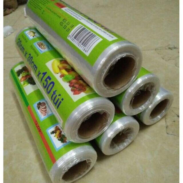 CUỘN 120 TÚI ĐỰNG THỰC PHẨM KÍCH THƯỚC 25x35