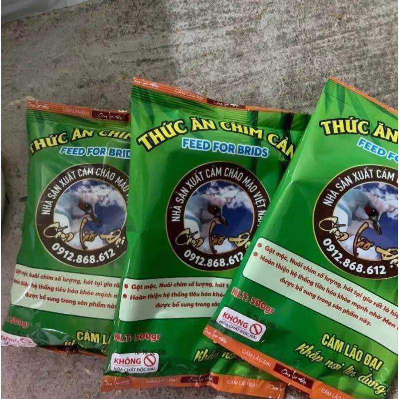 COMBO 5 TẶNG 1 - CÁM CHIM CẢNH TỔNG HỢP - LÃO ĐẠI