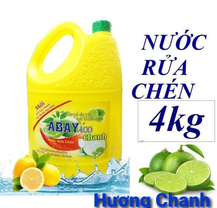 Nước Rửa Chén Hương Chanh 4kg