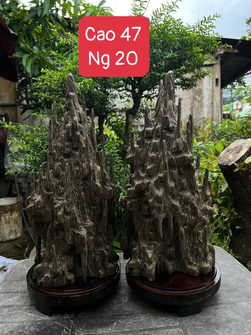☘️Cảnh trầm hương để bàn Phong Thuỷ☘️