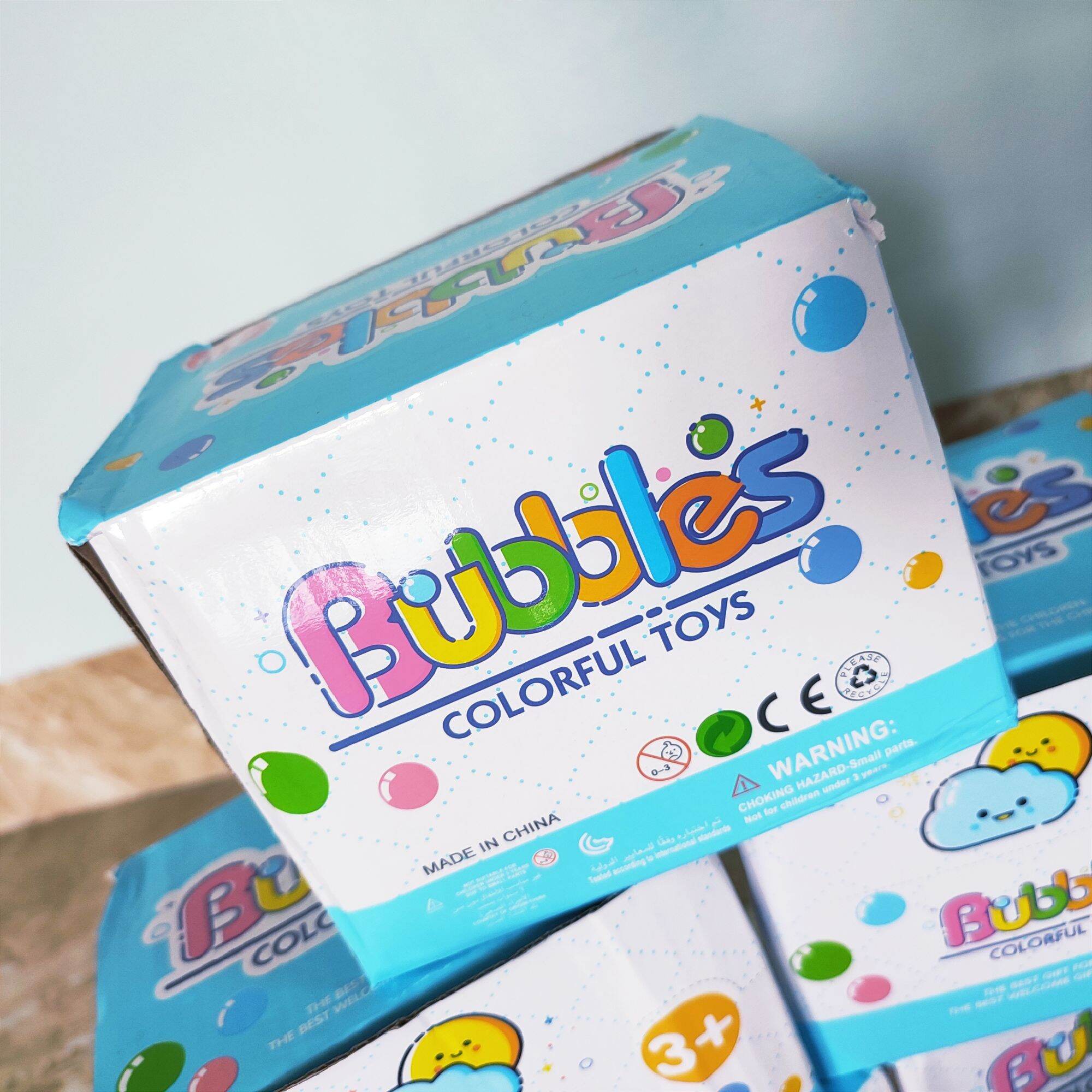 box of bubbles