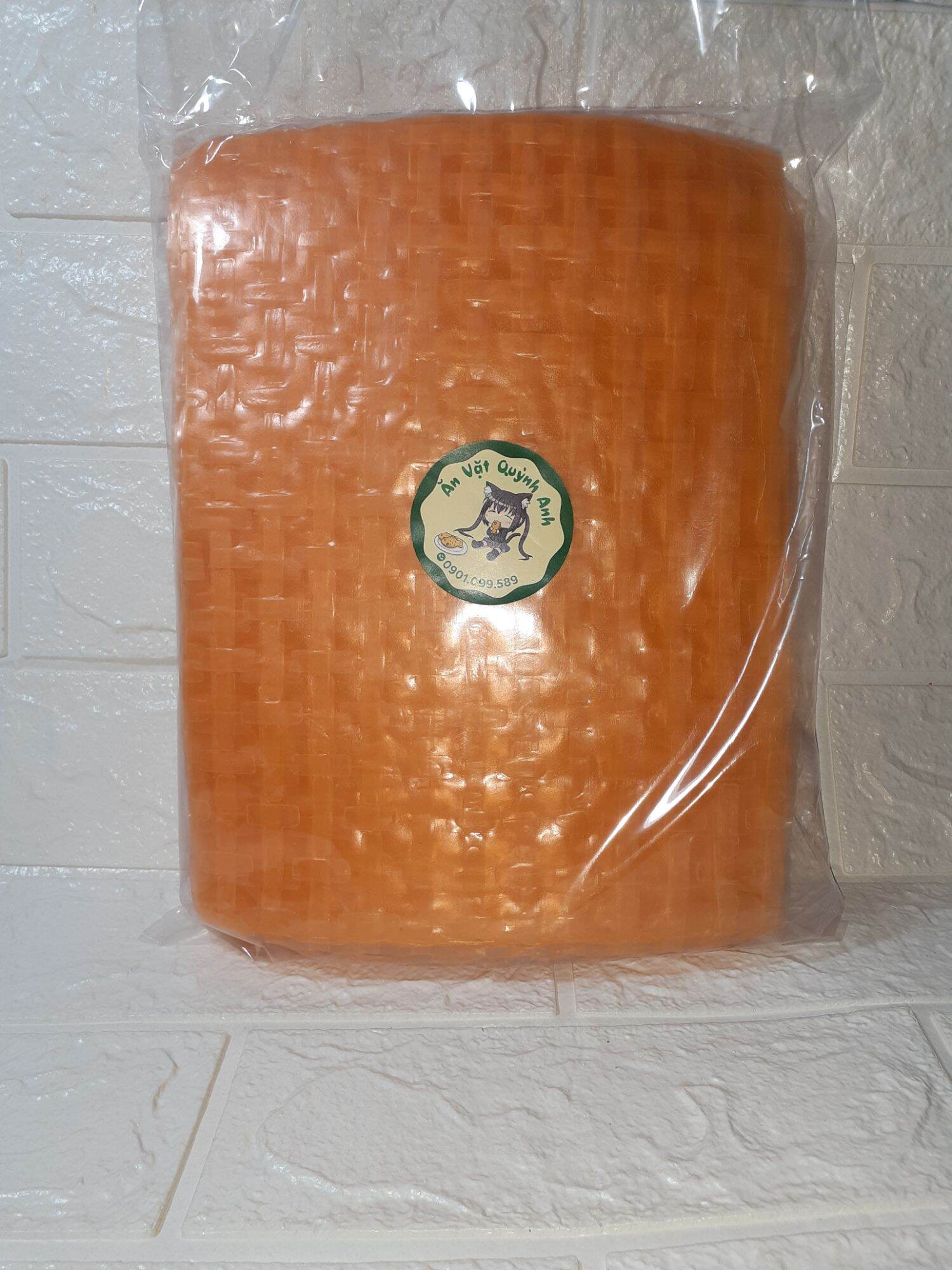 (500GR) Bánh tráng ớt Đỏ 500gr dùng để cuốn hay trộn- Đặc Sản Tây Ninh