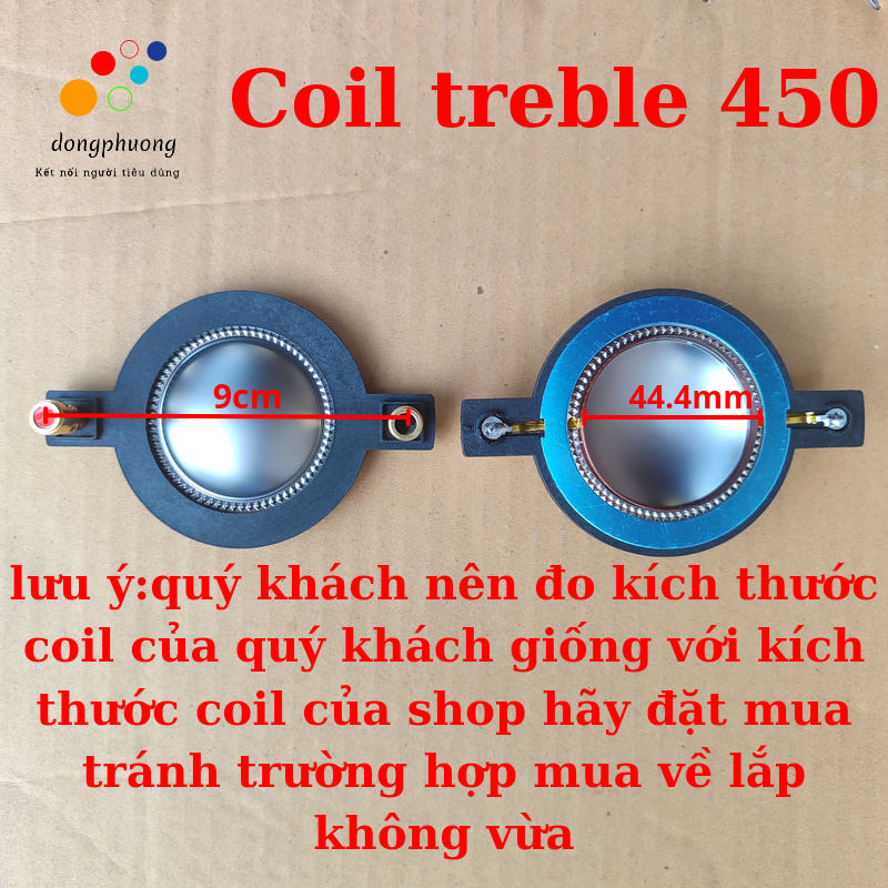 Màng Coil treble Titan 450 giá sỉ 44.4mm