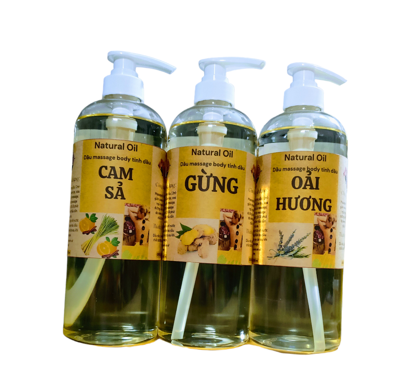 dầu massage body OẢI HƯƠNG 1 lít