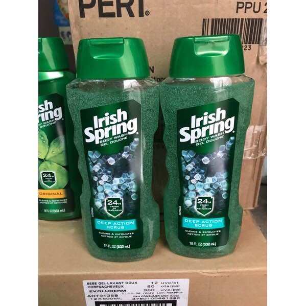 Sữa Tắm Irish Spring Cho Nam 532ml Nội Địa Mỹ