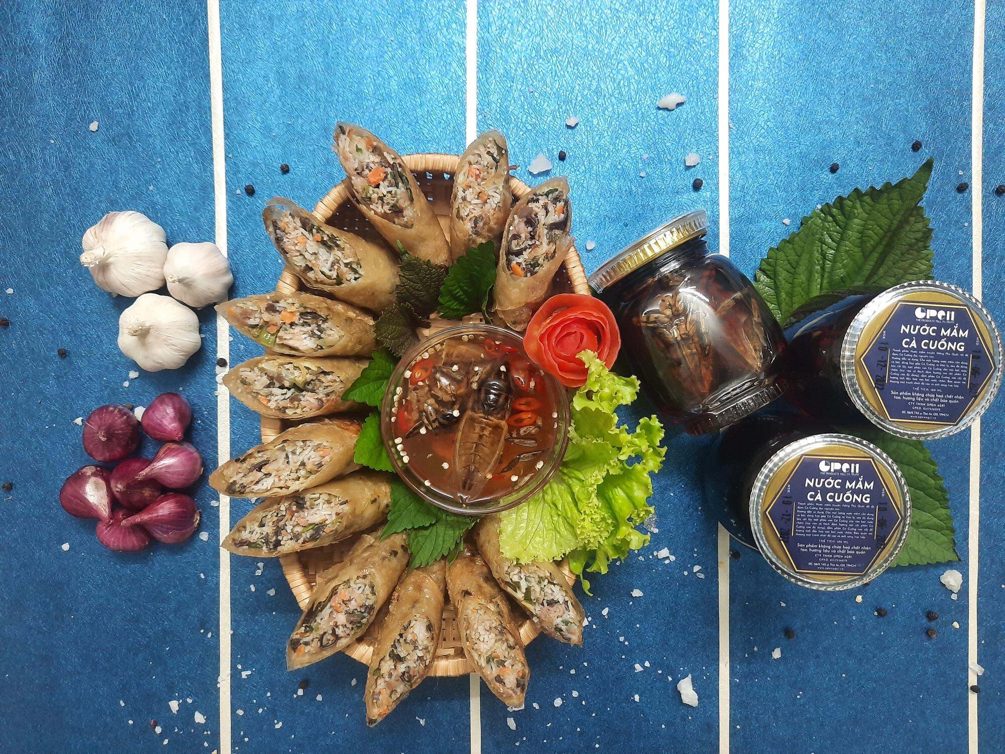 Nước mắm Cà Cuống (nguyên con)