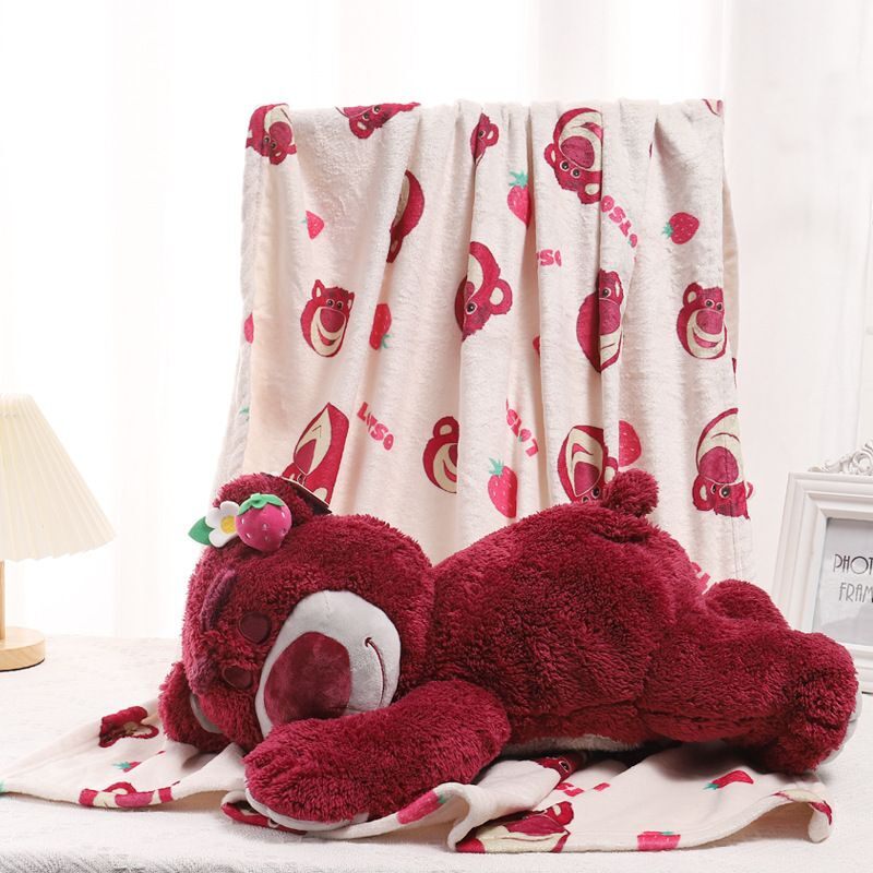 Gấu bông Lotso kèm mền đắp dễ thương