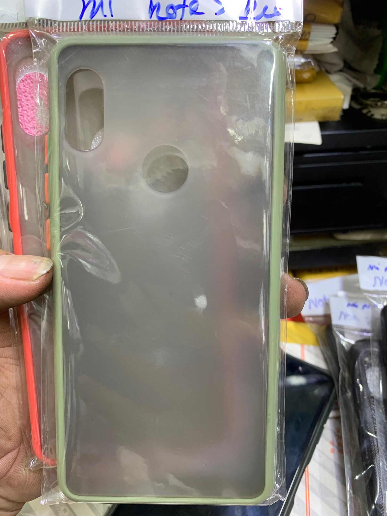 Ốp lưng XIAOMI Redmi Note 5/ Note 5 Pro viền dẻo lưng nhám mờ