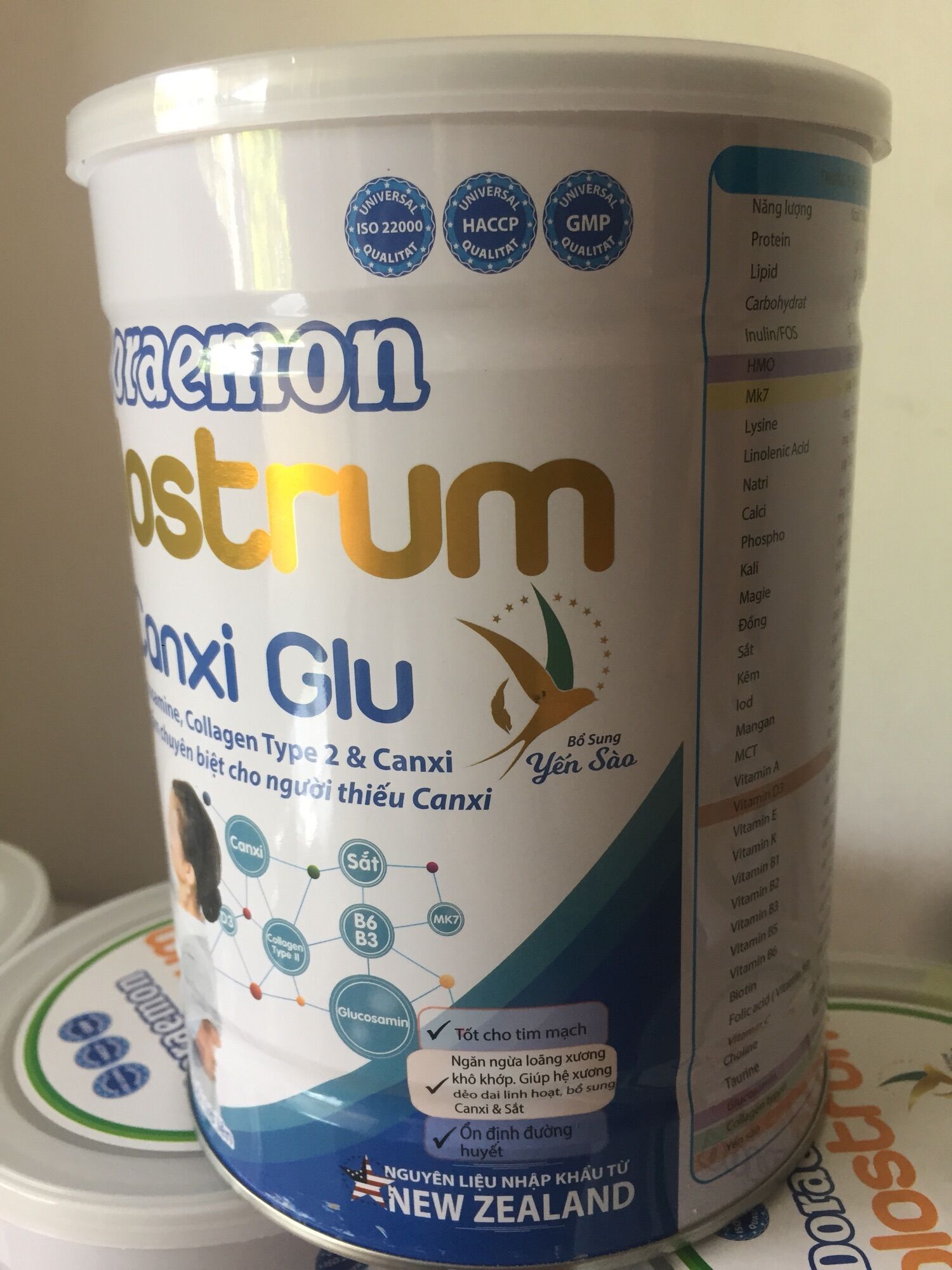 Sữa bột ,sữa CANXI dành cho người thiếu canxi 900g [CHÍNH HÃNG]